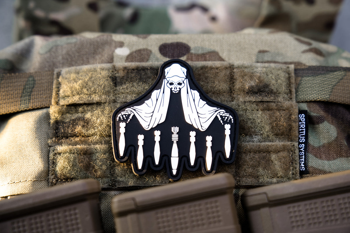 Black Death From Above PVC Patch – Fire For Effect LLC