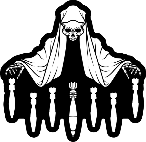 Reaper Die Cut Sticker