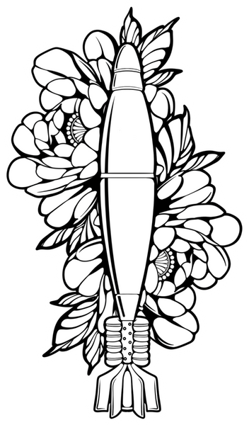 Floral Sticker