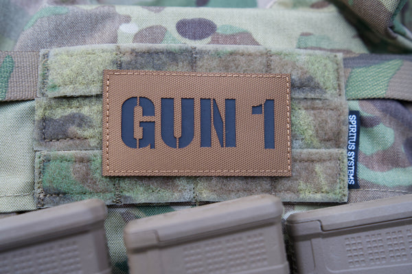GUN 1 Tan IR Patch