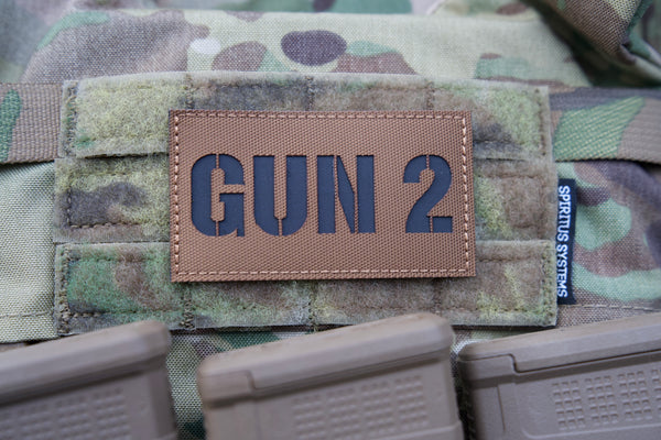 GUN 2 Tan IR Patch
