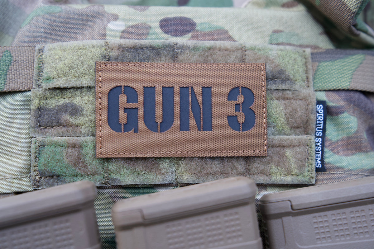 GUN 3 Tan IR Patch – Fire For Effect LLC