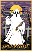 Graveyard Ghost Sticker