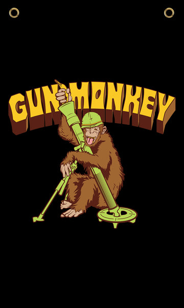 Gun Monkey Flag