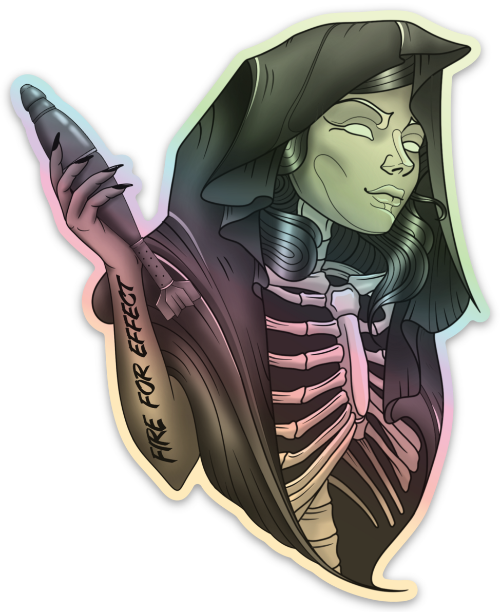 Mother Mortar Sticker Fire For Effect LLC