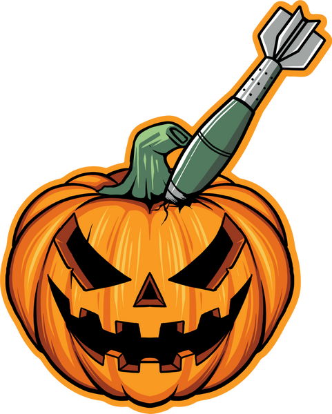 Pumpkin Smash Sticker
