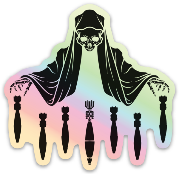 Reaper Holographic Sticker