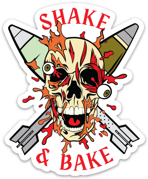 Shake & Bake Sticker