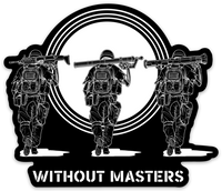 Without Masters Sticker