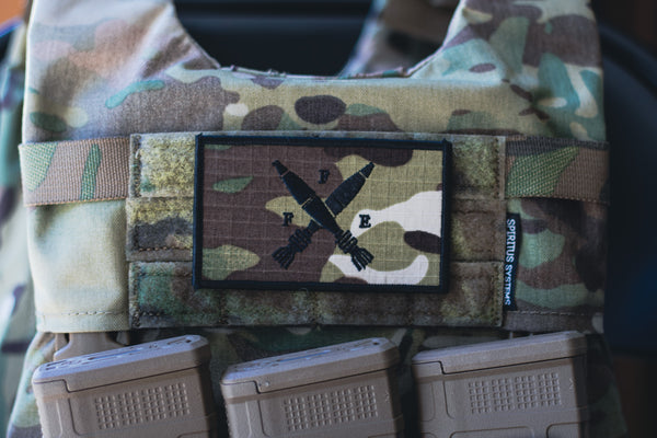 Multicam Embroidered Patch